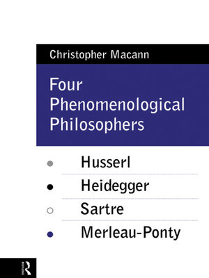 cover image of Four Phenomenological Philosophers